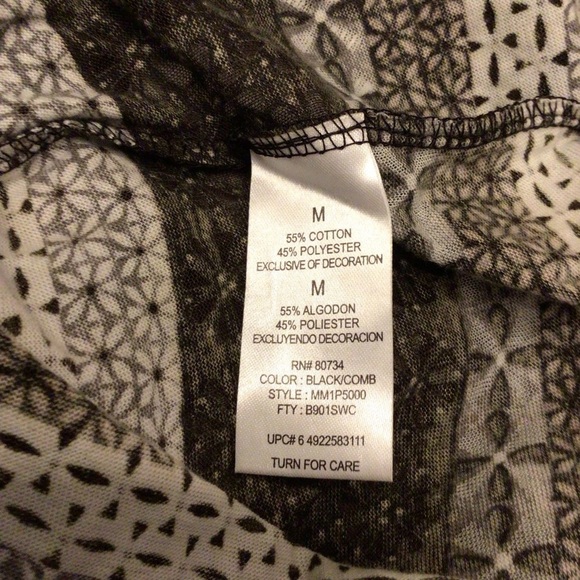 Miley Cyrus Max Azria Long Sleeve Burnout Double V-neck Short Size Medium - Picture 6 of 6